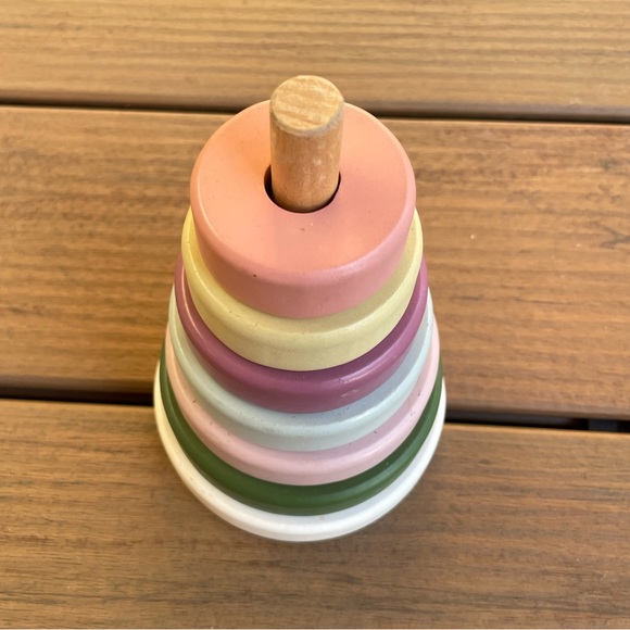 KID'S CONCEPT | Wooden Stacking Tower | 1 yr - Picture 3 of 5